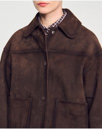 Sandro - Jodie Leather Jacket