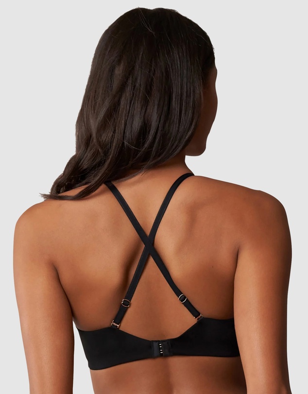 Skarlett Blue - Breathless Wired Plunge Push Up T-Shirt Bra