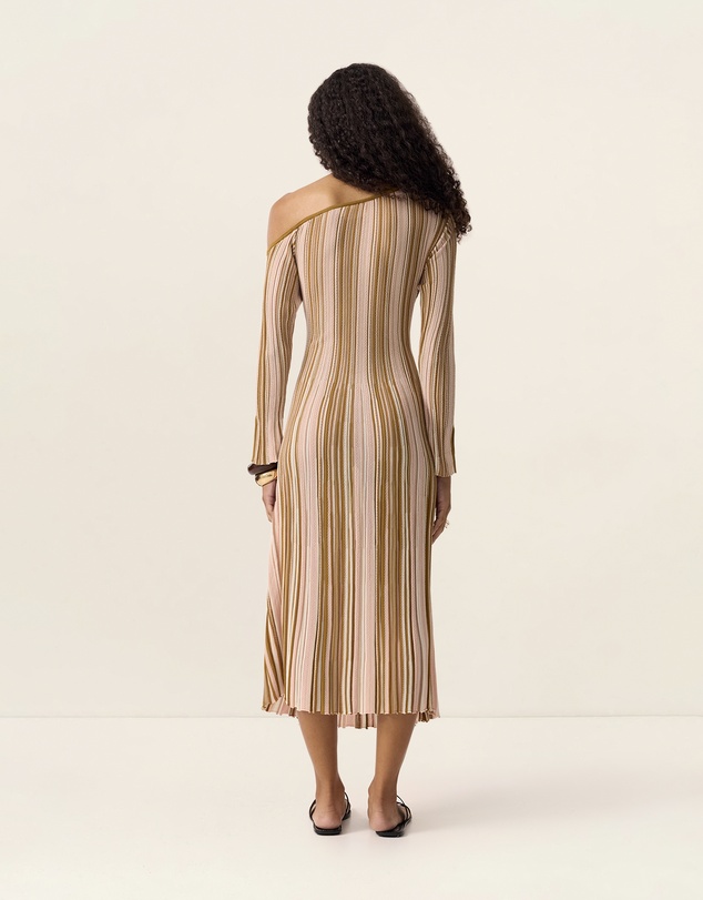 MOS The Label - Selva Knit Off Shoulder Dress