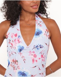 Petal & Pup - Lavie Maxi Dress - Blue Floral
