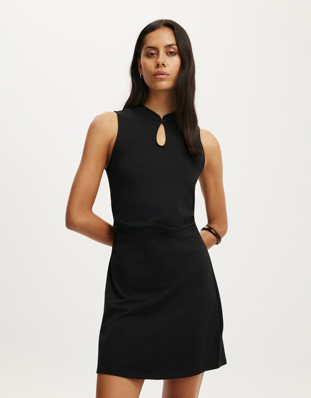 Cotton On - Kira Keyhole Mini Dress