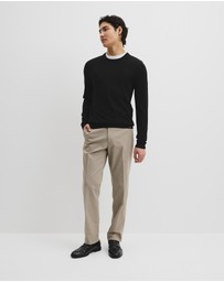 Country Road - Australian Merino Wool Long Sleeve Crew Neck Knit