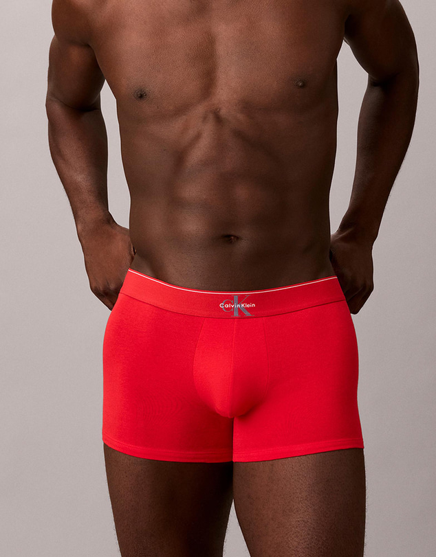 Calvin Klein - 3-Pack Graphic Monogram Cotton Trunks
