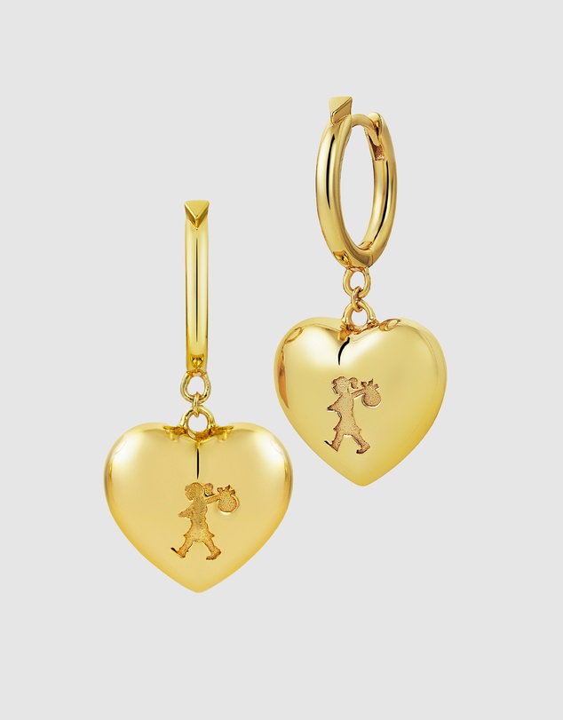Karen Walker - Runaway Heart Earrings