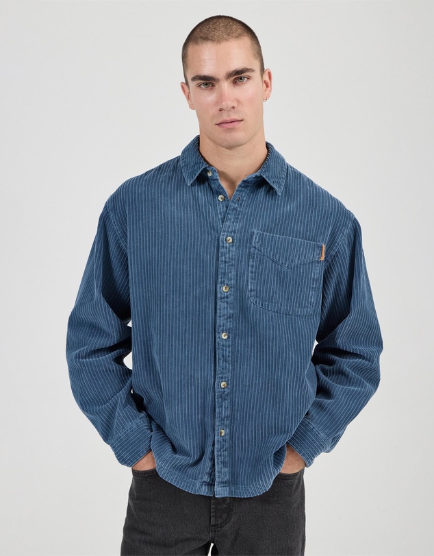 Rolla's - Campus Chunky Cord LS Shirt