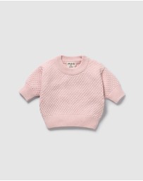 Wilson & Frenchy - Organic Knitted Bubble Jumper - Babies