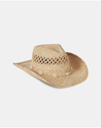 Lack Of Color - Seashells Cowboy Hat