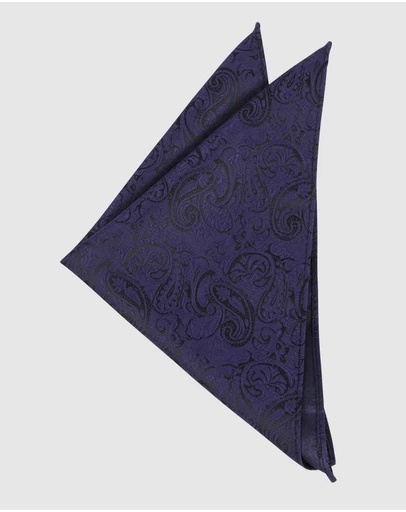 yd. - Rialta Paisley Pocket Square