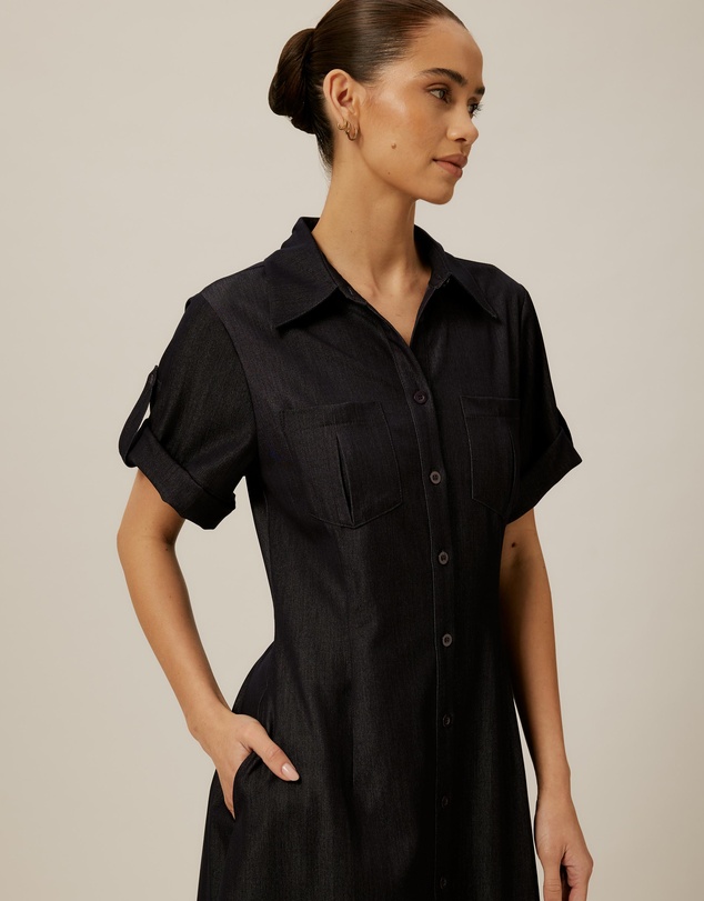 Tussah - Midi Shirt Dress