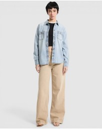 GUESS - GUESS JEANS Regular Long Sleeve Denim Shirt