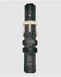 Rosefield - The Octagon XS Black Leather Watch
