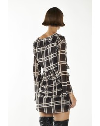 Glamorous - Ruched Tie Mini Skirt
