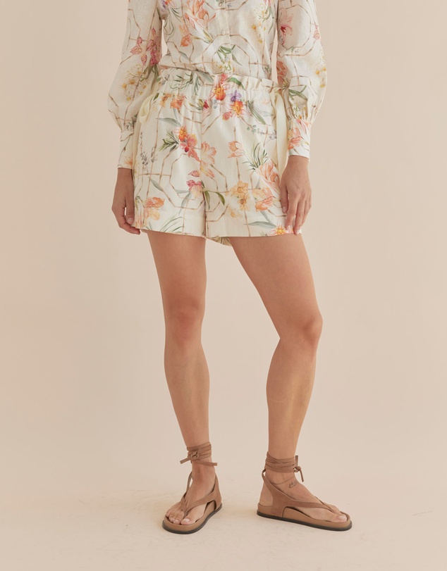 Amelius - Orangerie Bow Detail Short