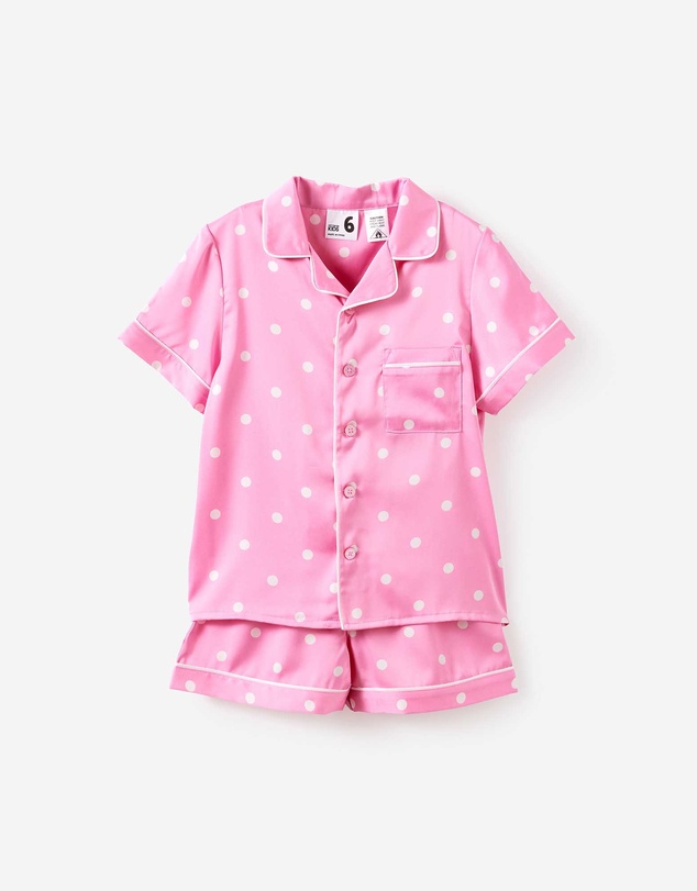 Cotton On Kids - Lullaluxe Short Sleeve Pj Set