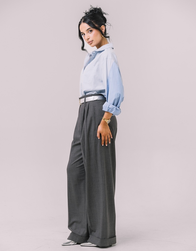 Youmsara - The Deux Bleu Shirt