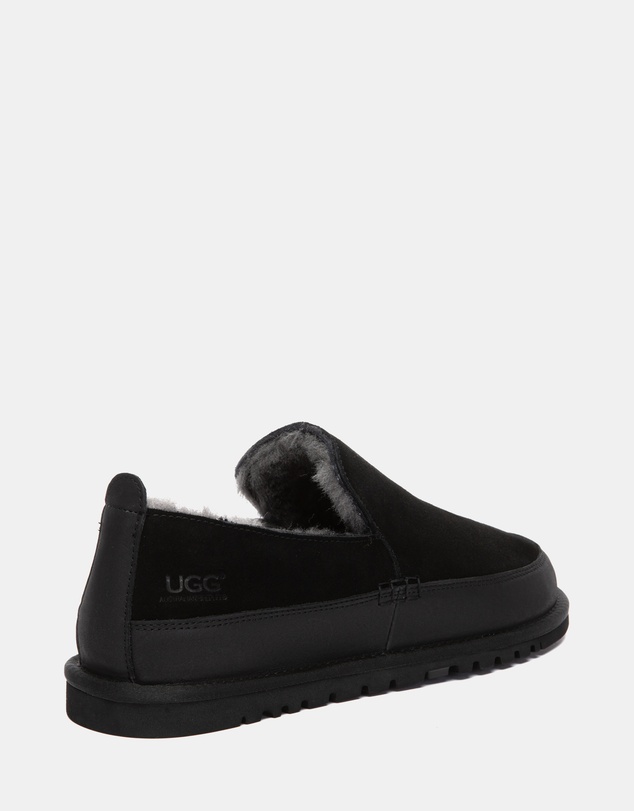 EVERAU - Australian Shepherd Ugg Frozark Cow Suede Upper Loafer Oxfords Flats