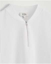 COS - Half-Zip Cotton T-Shirt