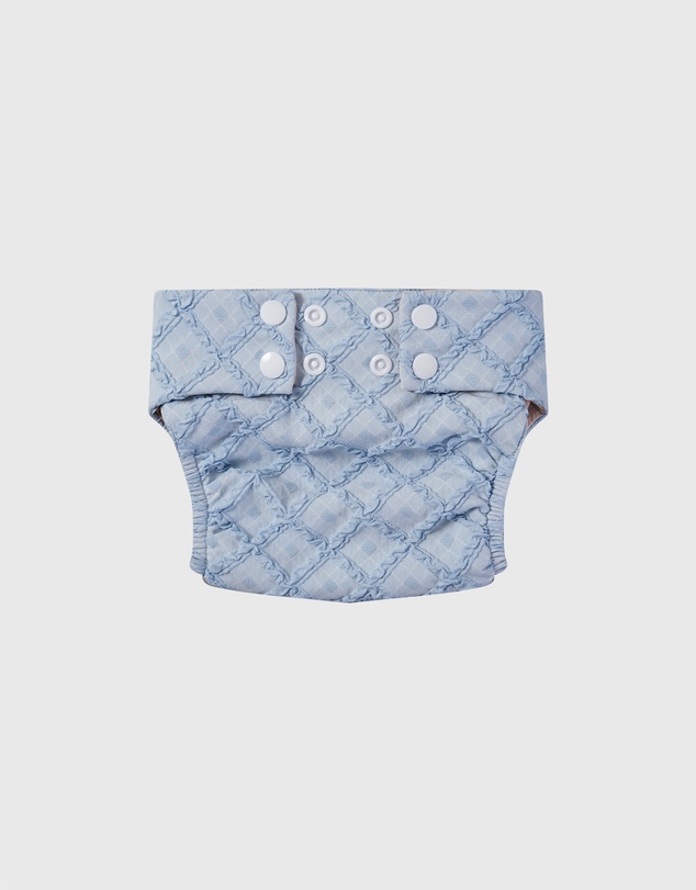 Aqua Blu Kids - Stepping Stones Blue Swim Nappy