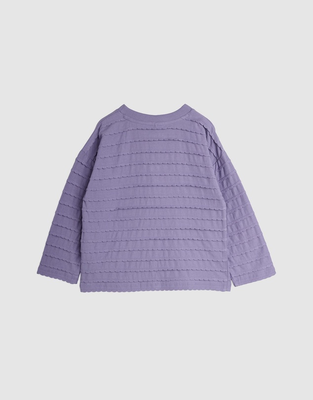Mini Rodini - Textured Frill LS Tee