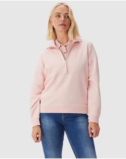 R.M.Williams - Trickett 1/4 Zip Sweatshirt