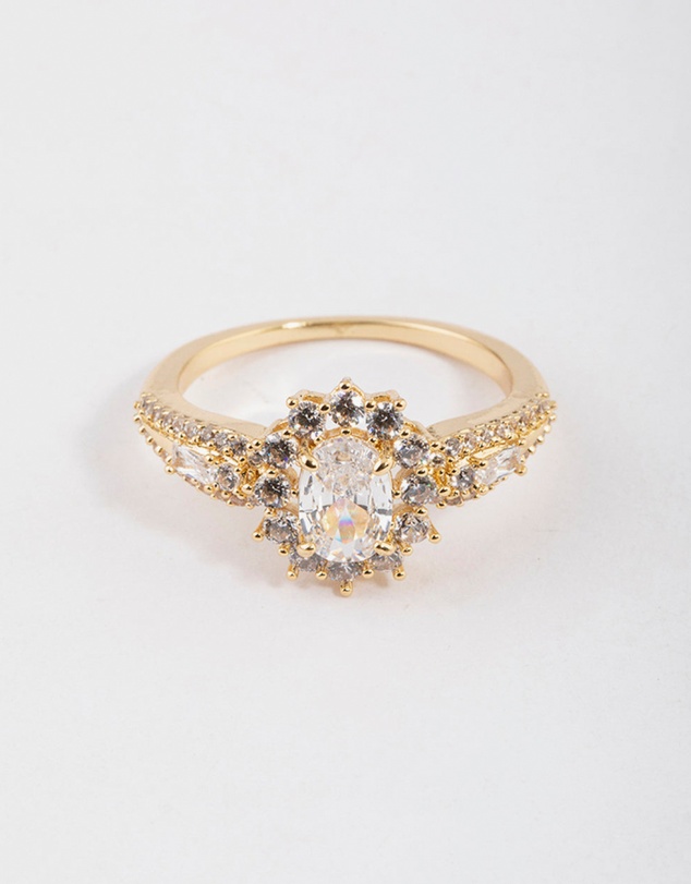 Lovisa - Gold Plated Opulent Statement Ring