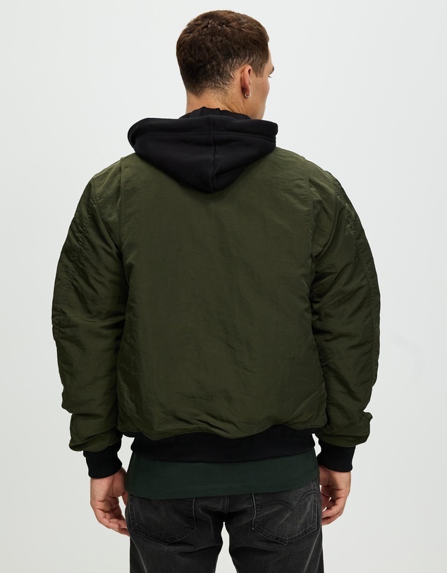 Superdry - Military Hooded MA1 Bomber Jacket