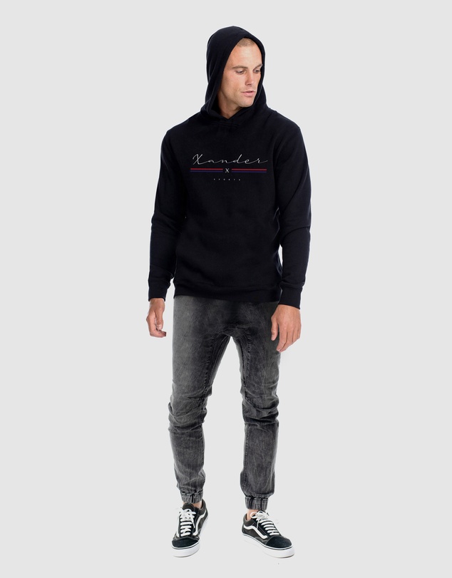 Xander - Grid Hoodie