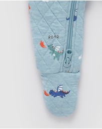 Purebaby - Quilted Growsuit -Kids-Babies