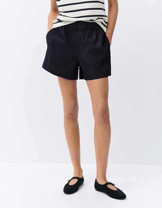 UNISON - Denim Pull On Short