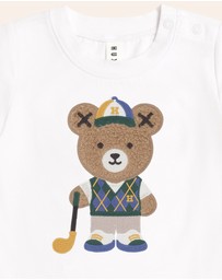 Huxbaby - Golfer Hux Tee - Babies-Kids