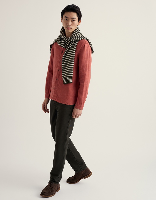 Seasalt - Seasalt Cornwall Red Men's Curator Shirt