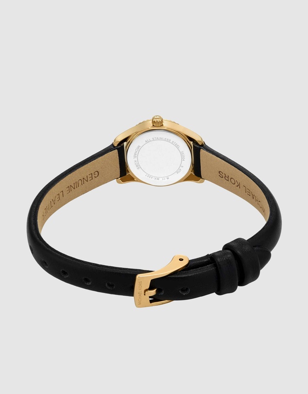 Michael Kors - Lexington Black Analogue Watch