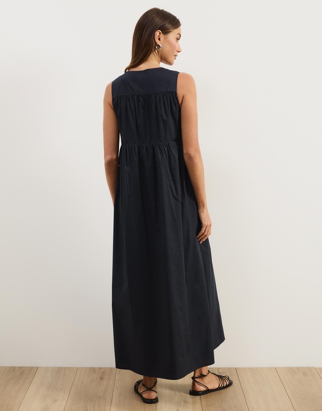 Atmos&Here - Louisa V-Neck Midi Dress
