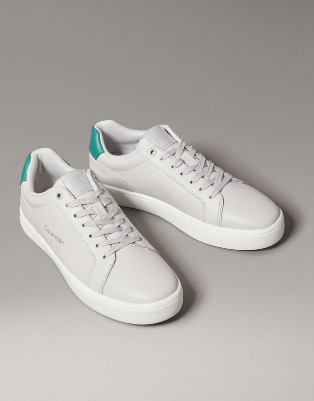Calvin Klein - Classic Cupsole Mono Leather Sneakers