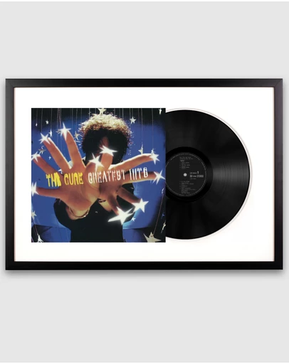 iWorld - Framed The Cure Greatest Hits - Double Vinyl Album Art