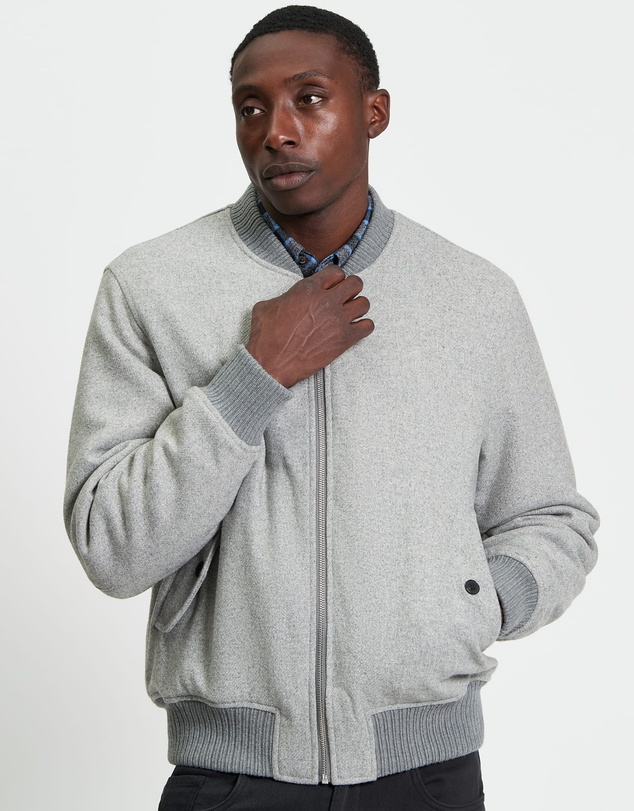 Ben Sherman - Wool Melange Bomber
