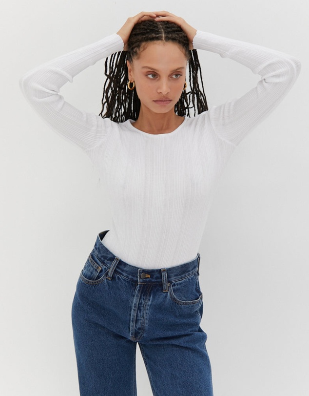 Style Addict - Ribbed Bodysuit