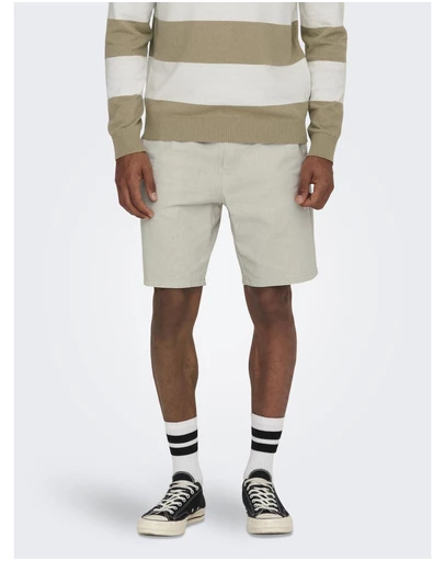Only & Sons - Linus Linen Blend Shorts
