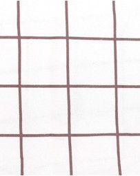 Bambury - Grid Boysenberry Flannelette Sheet Set