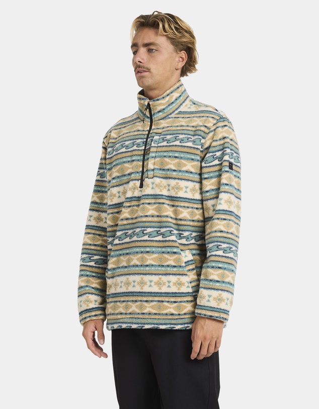 Billabong - Mens Boundary Mock Neck Fleece Top