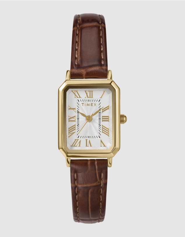 TIMEX - Women's Dress 21mm Leather Strap Watch