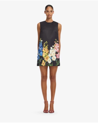 LEO LIN - Yvonne Embroidered Mini Dress