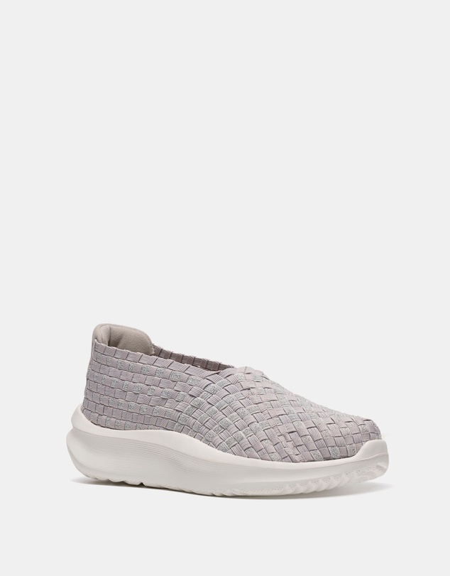 Clarks - Solevana Weave Pale Grey