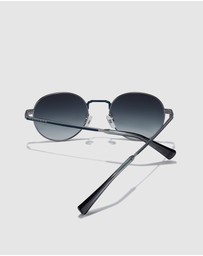 Hawkers Co - HAWKERS - Black MOMA Sunglasses for Men and Women UV400 - One Size