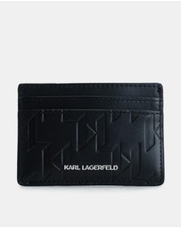 Karl Lagerfeld - K/Loom Leather Cardholder