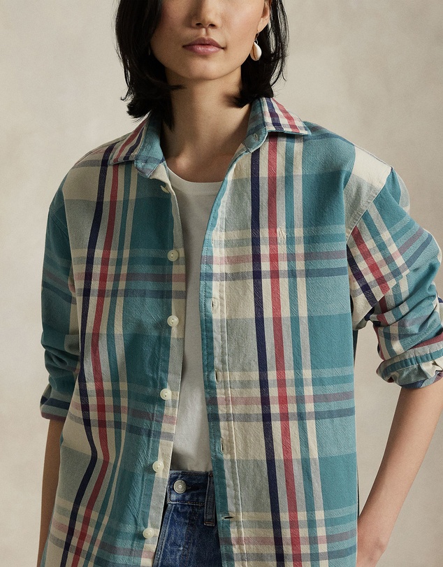 Polo Ralph Lauren - Relaxed Fit Plaid Cotton Twill Shirt