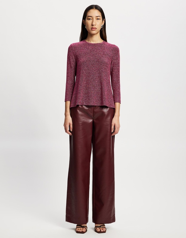 Lindsay Nicholas New York - Disco Glitter Top