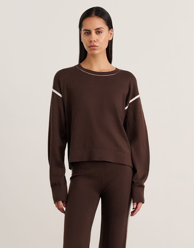 Jag - Orla Contrast Sweater