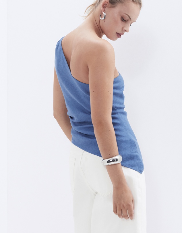 UNISON - One Shoulder Twist Top