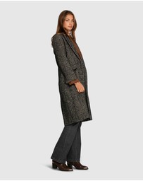Belle & Bloom - Wherever I Go Tweed Coat